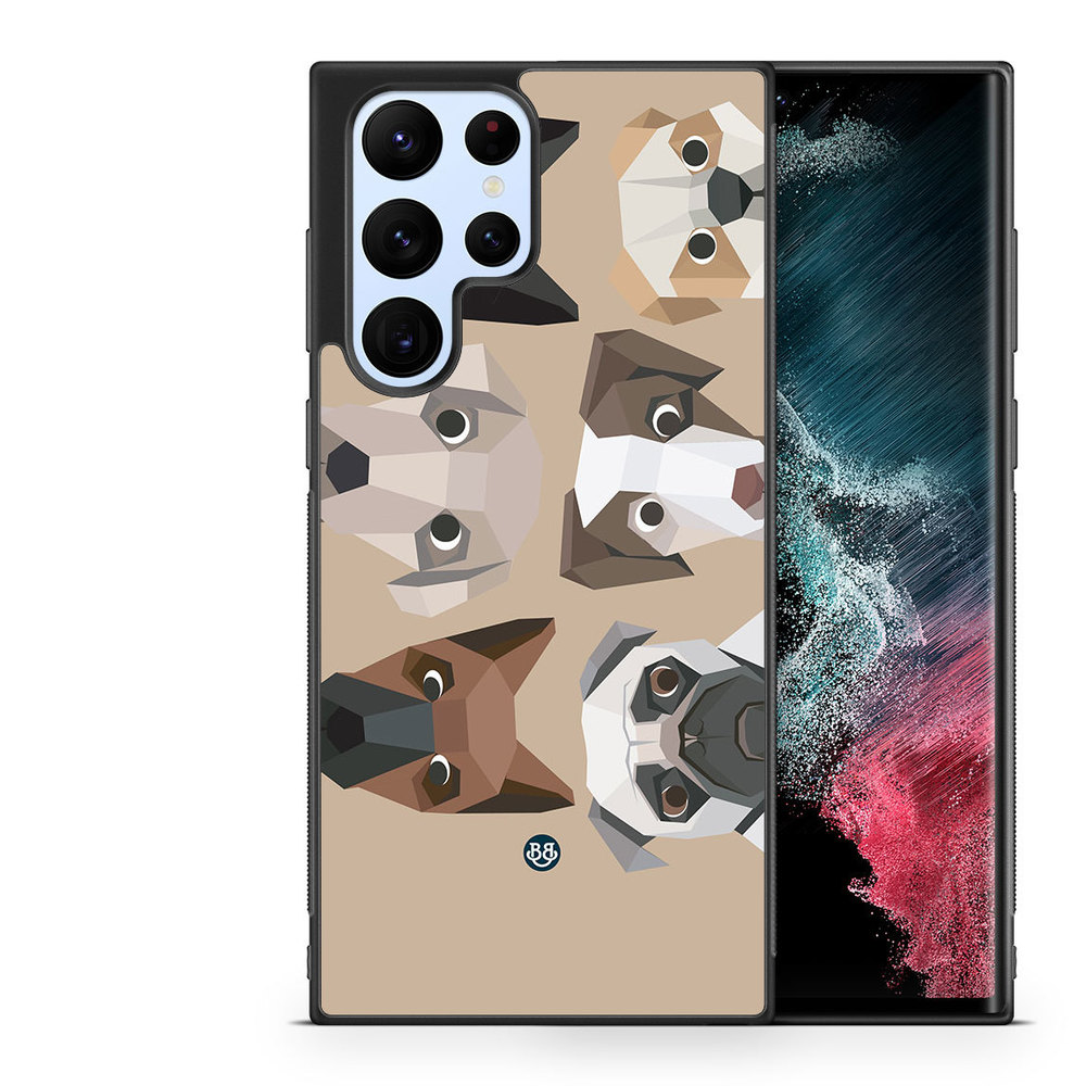 Samsung Galaxy S22 Ultra 5G Case - Cute Dogs