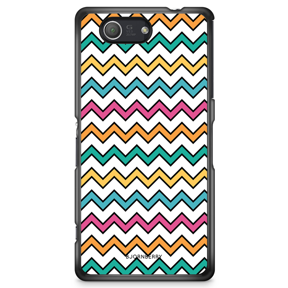 Sony Xperia Z3 Compact Case - Chevron Pattern
