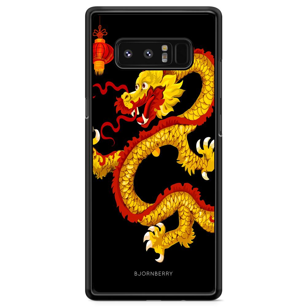 Samsung Galaxy Note 8 Case - Yellow Dragon