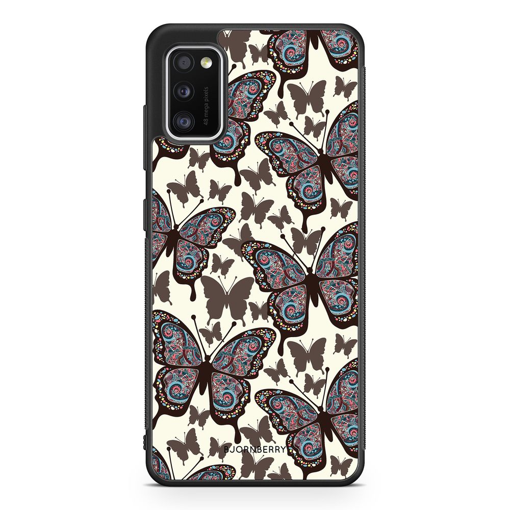 Samsung Galaxy A41 Case - Colorful Butterflies