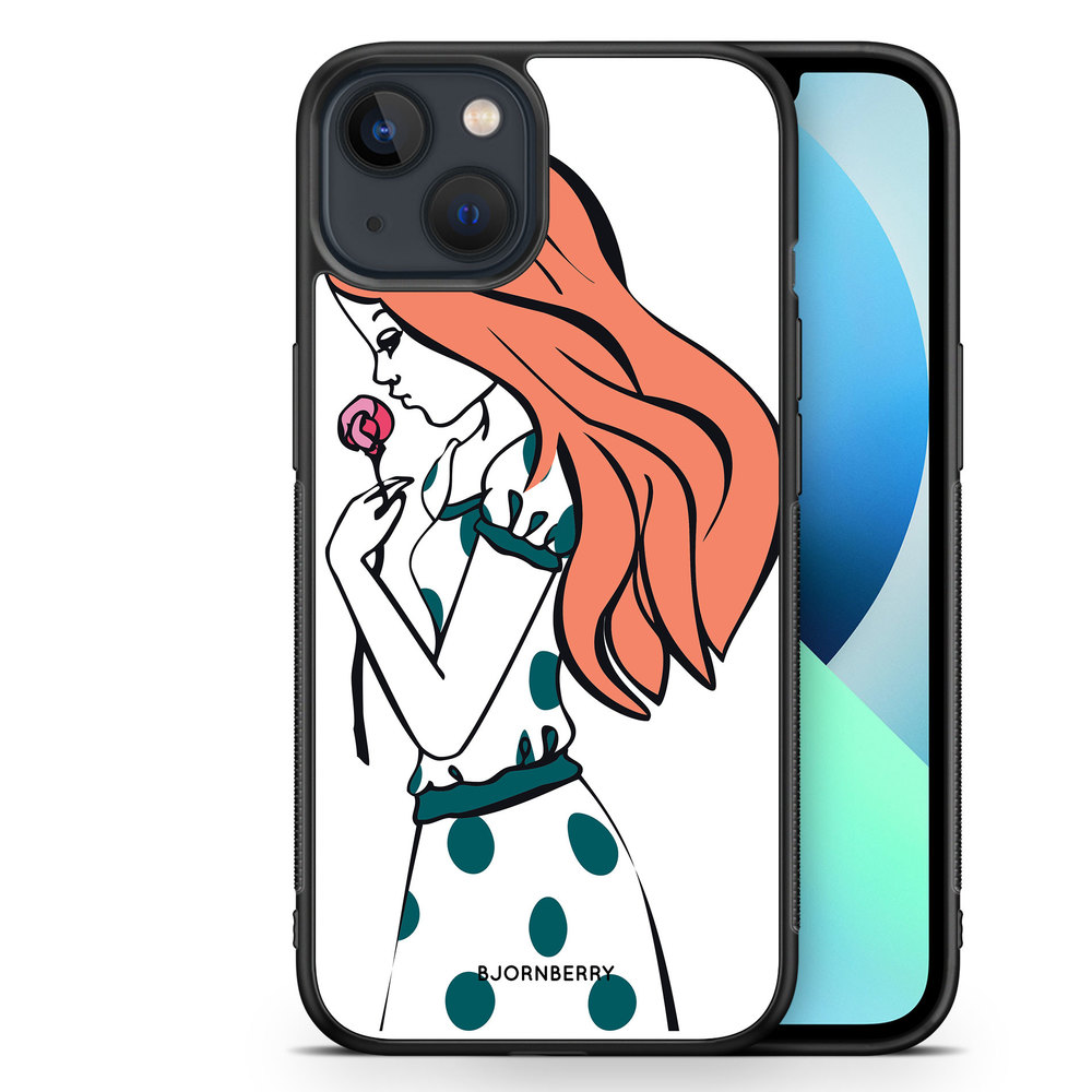 iPhone 13 Mini Case - Girl Rose