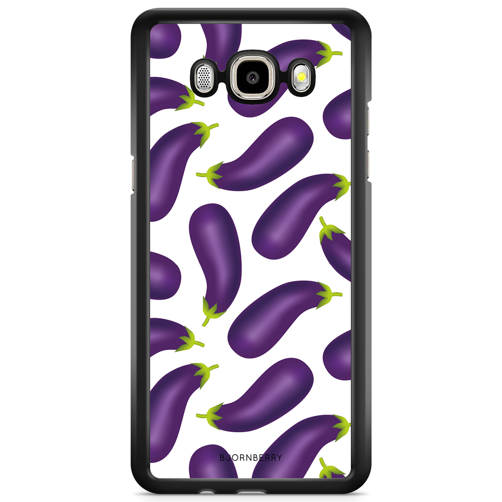 Samsung Galaxy J3 (2016) Case - Eggplant Pattern