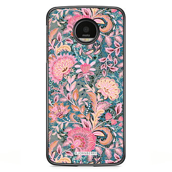 Motorola Moto G5S Plus Skal - Fantasy Flowers
