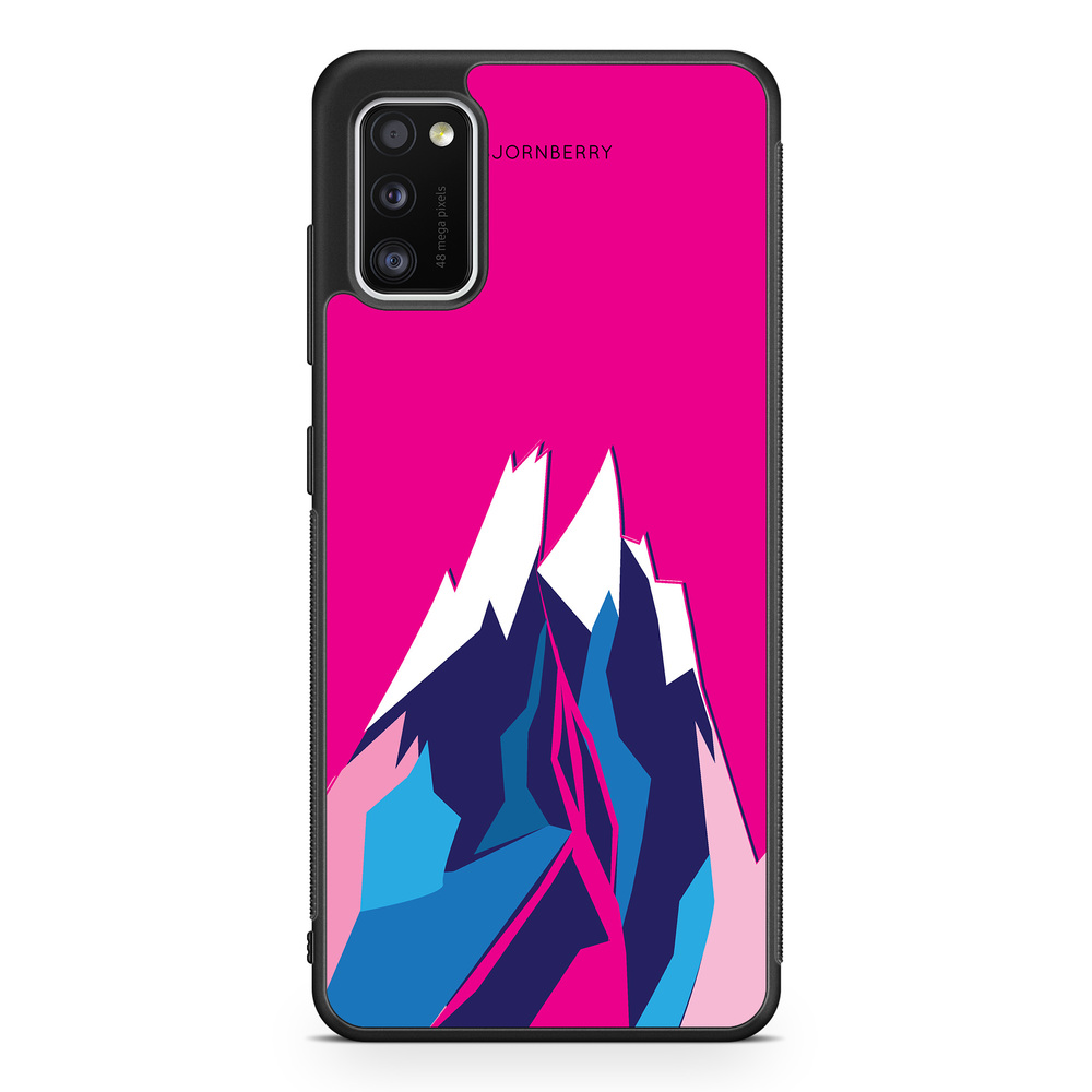 Samsung Galaxy A41 Case - Pink Mountain