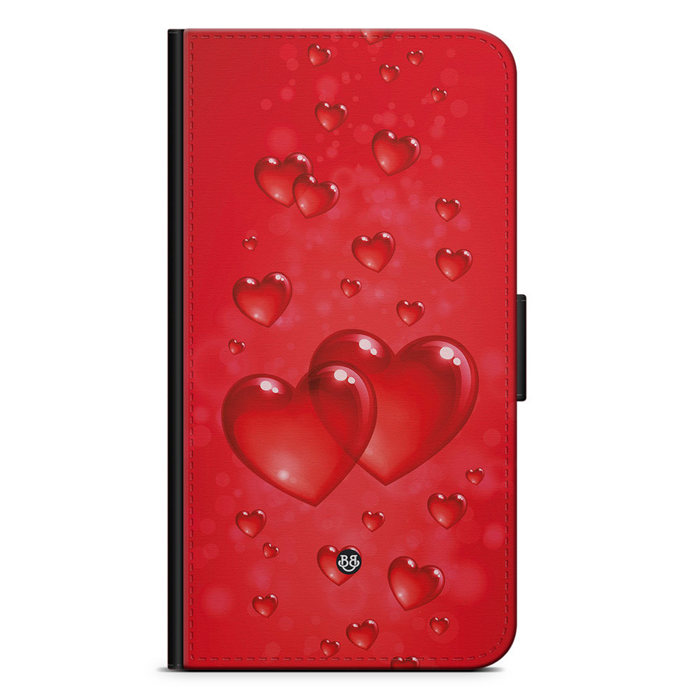 Sony Xperia 1 IV Wallet Case - Hearts