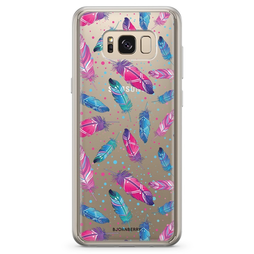 Samsung Galaxy S8 Fashion Case - Feathers