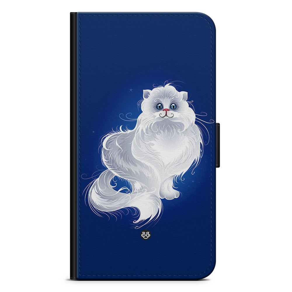 Sony Xperia 1 IV Wallet Case - White Cat