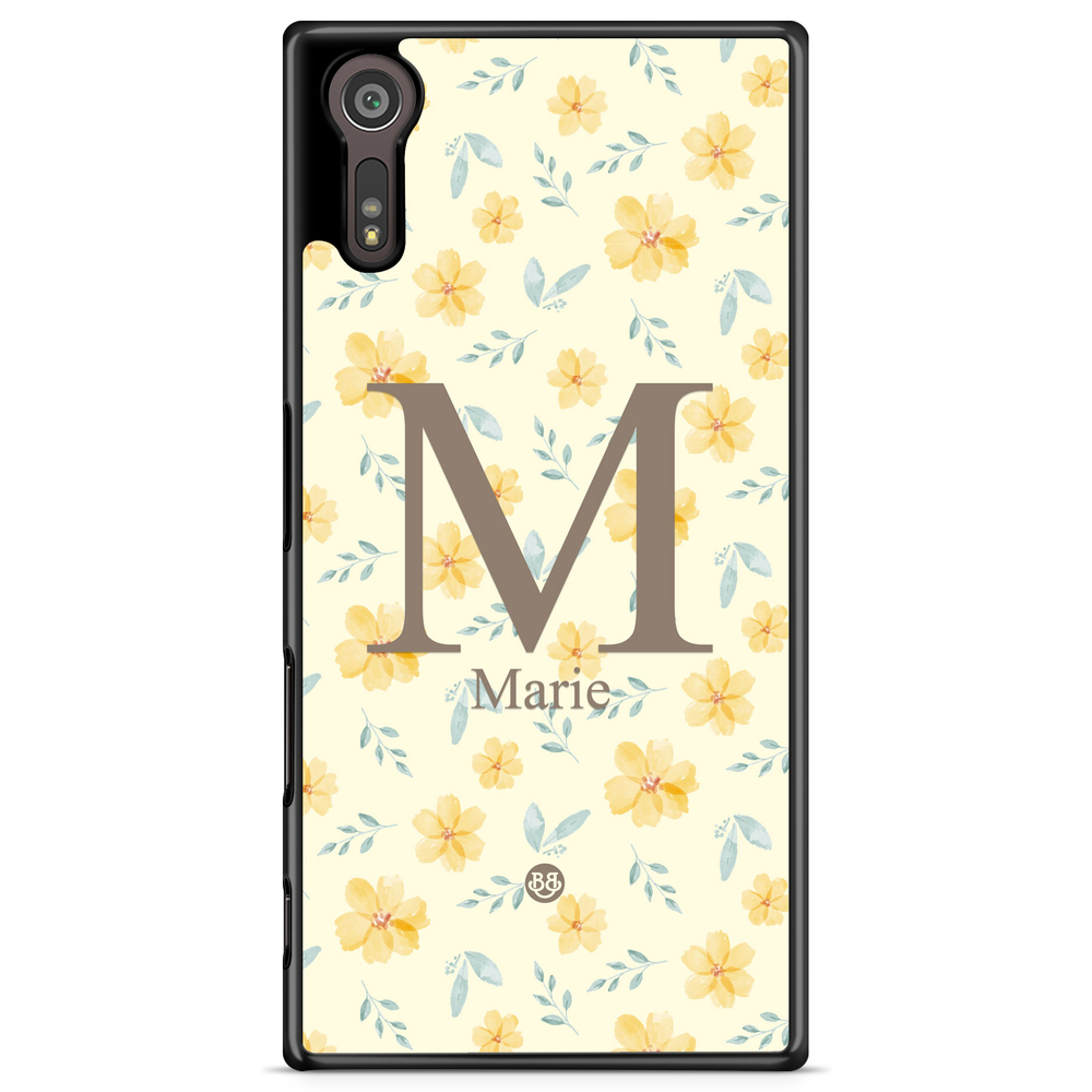 Sony Xperia XZ / XZs Case Custom - AWAKEN - Golden Bloom