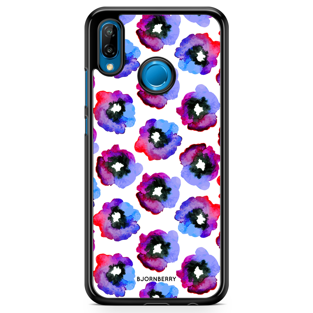 Huawei P20 Lite Case - Violet Flowers