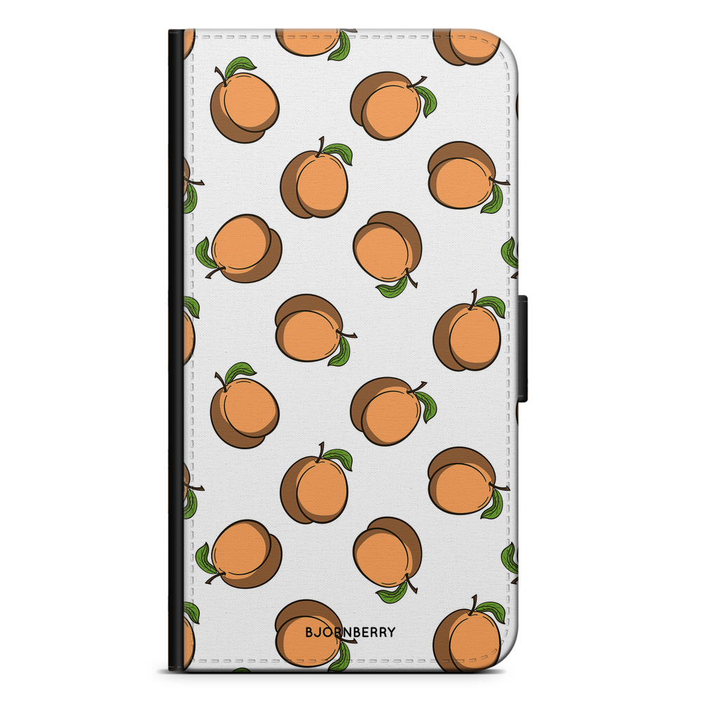 Samsung Galaxy A12 Plånboksfodral - Persikor | Mobilskal & Mobilfodral BJORNBERRY