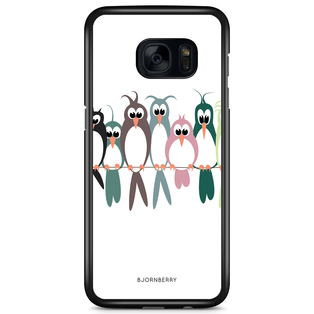 Samsung Galaxy S7 Edge Case - Birds on a string