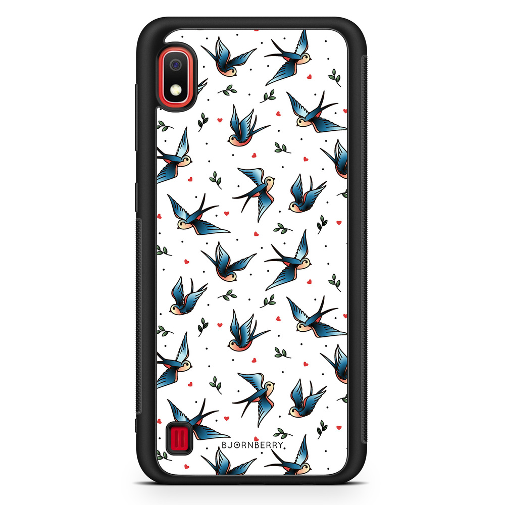 Samsung Galaxy A10 Case - Swallows