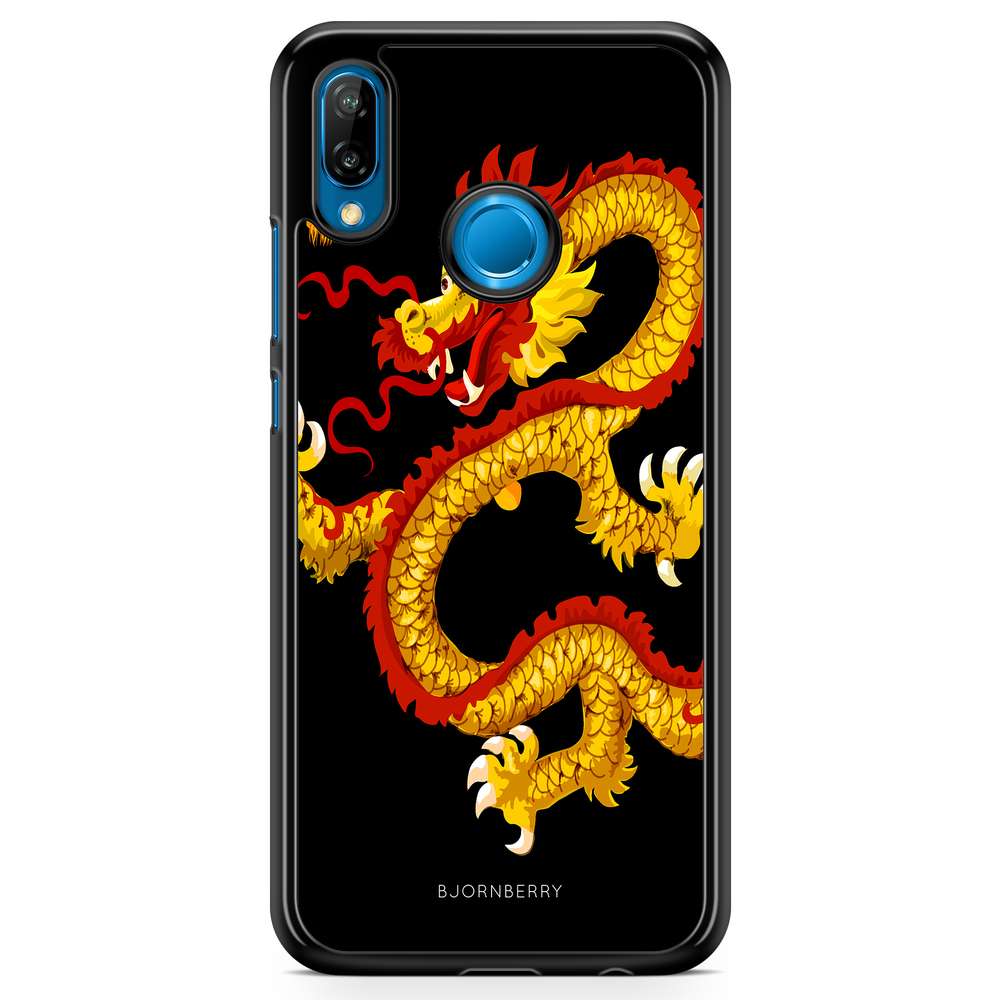 Huawei P20 Lite Case - Yellow Dragon