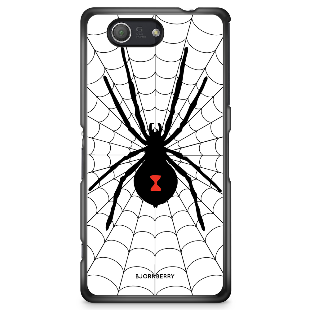 Sony Xperia Z3 Compact Case - Black Widow