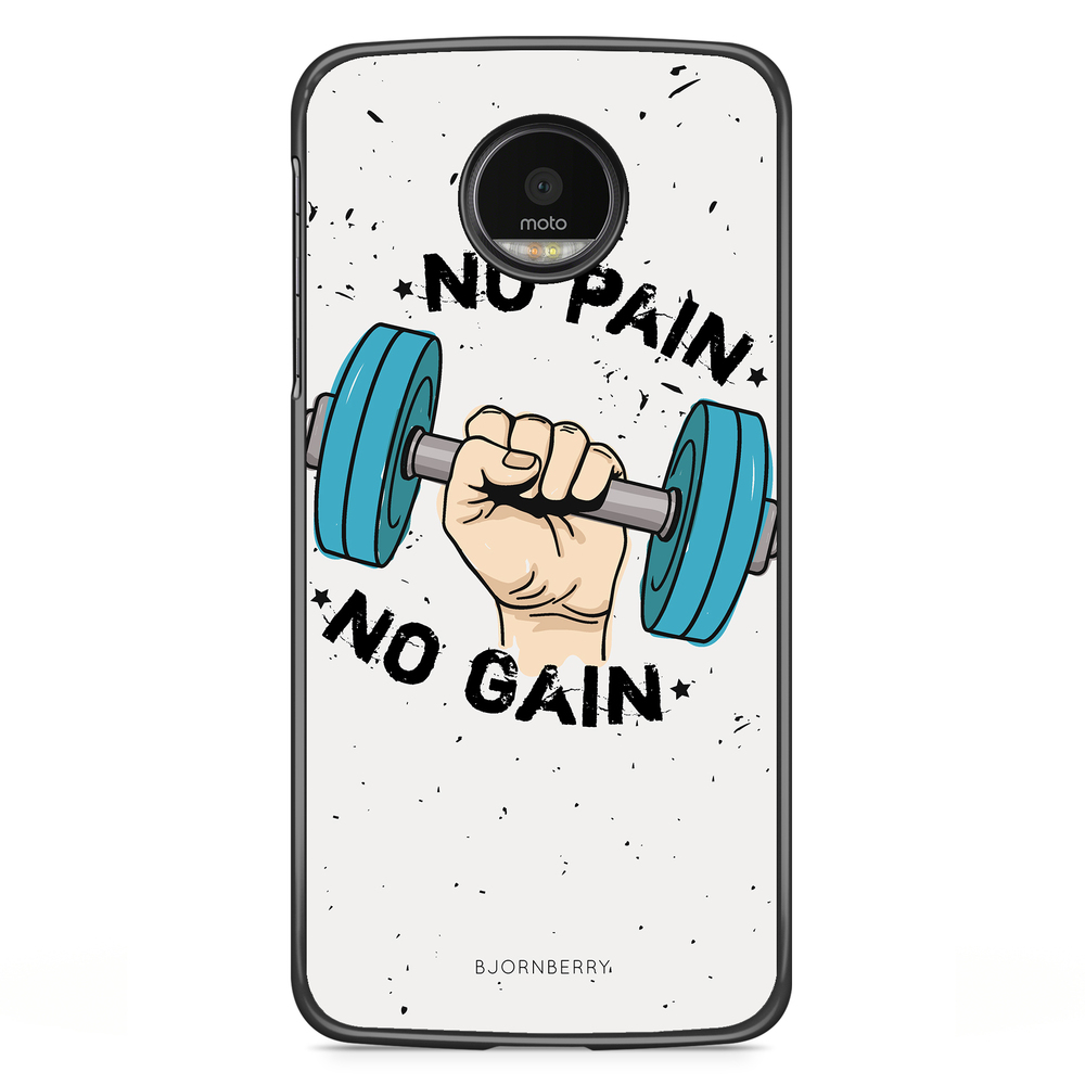 Motorola Moto G5S Plus Case - No Pain No Gain