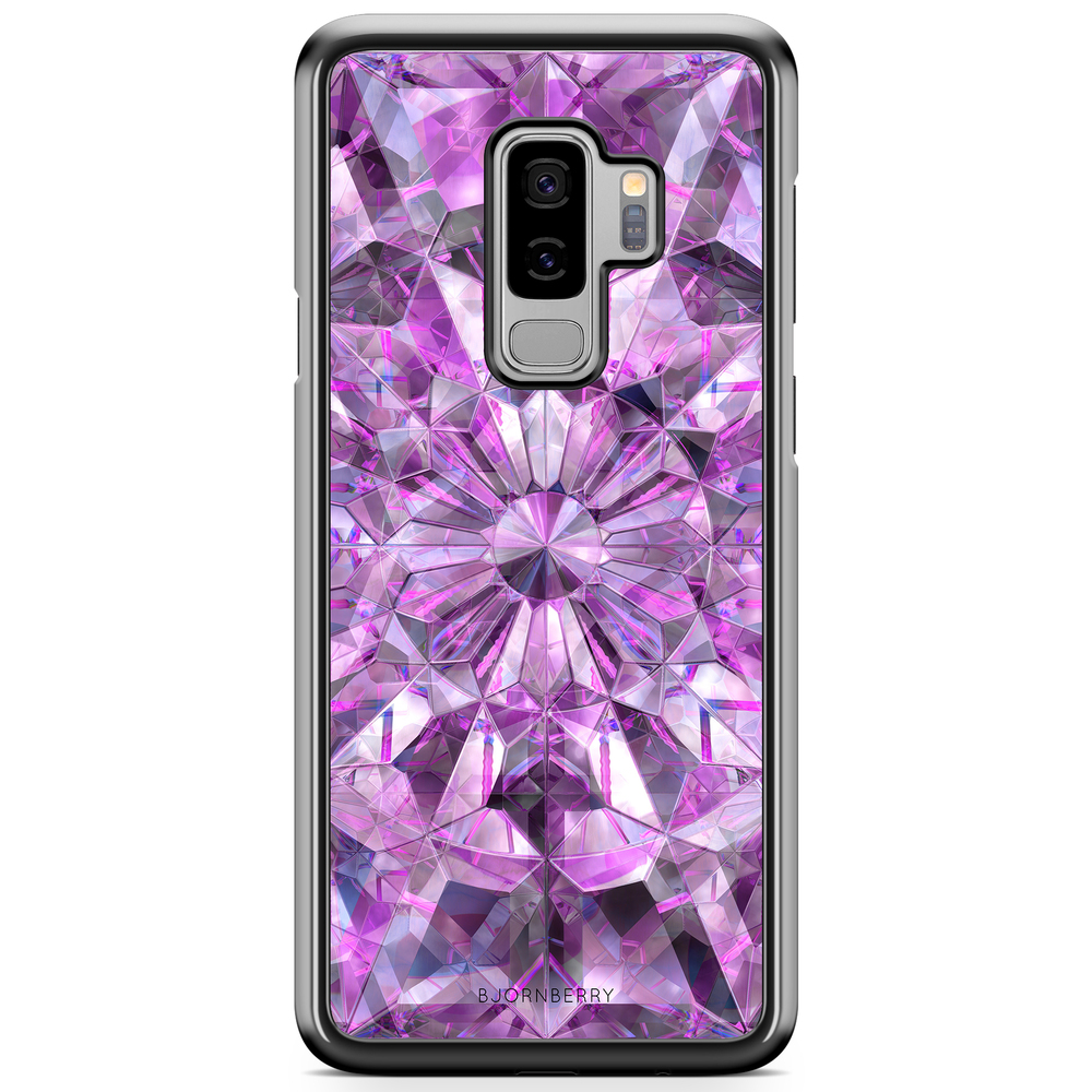 Samsung Galaxy S9 Plus Case - Purple Crystals