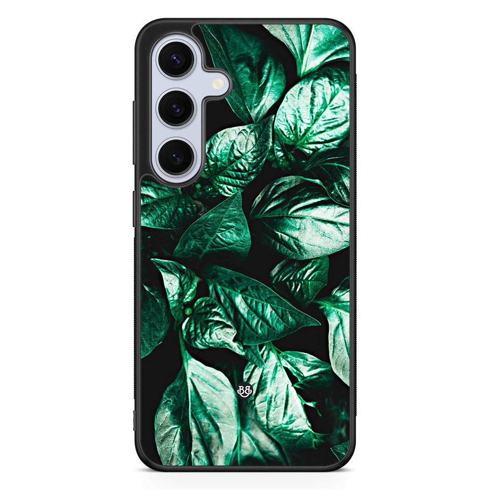 Samsung Galaxy S24 FE Case - Green Leaves