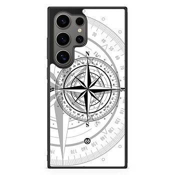 Samsung Galaxy S24 Ultra Case - Compass White