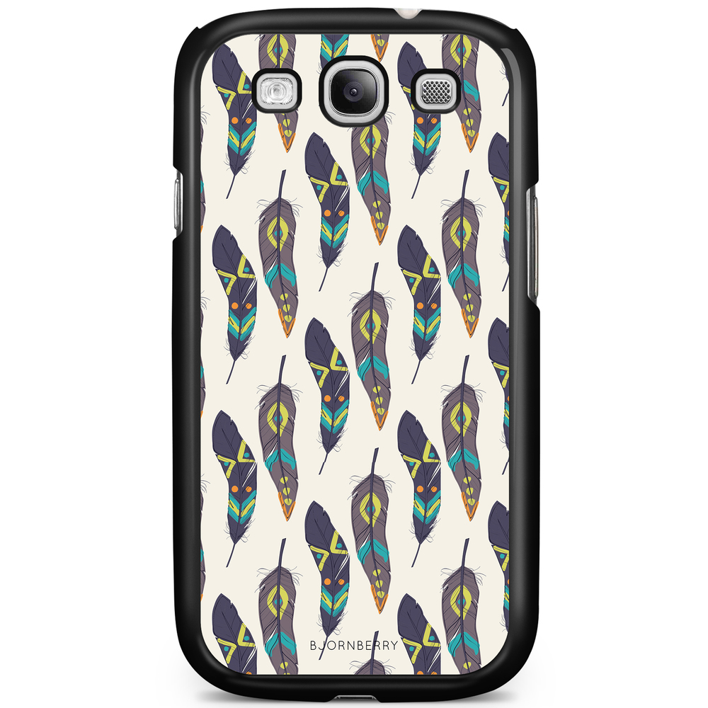 Samsung Galaxy S3 Mini Case - Ethnic Feathers