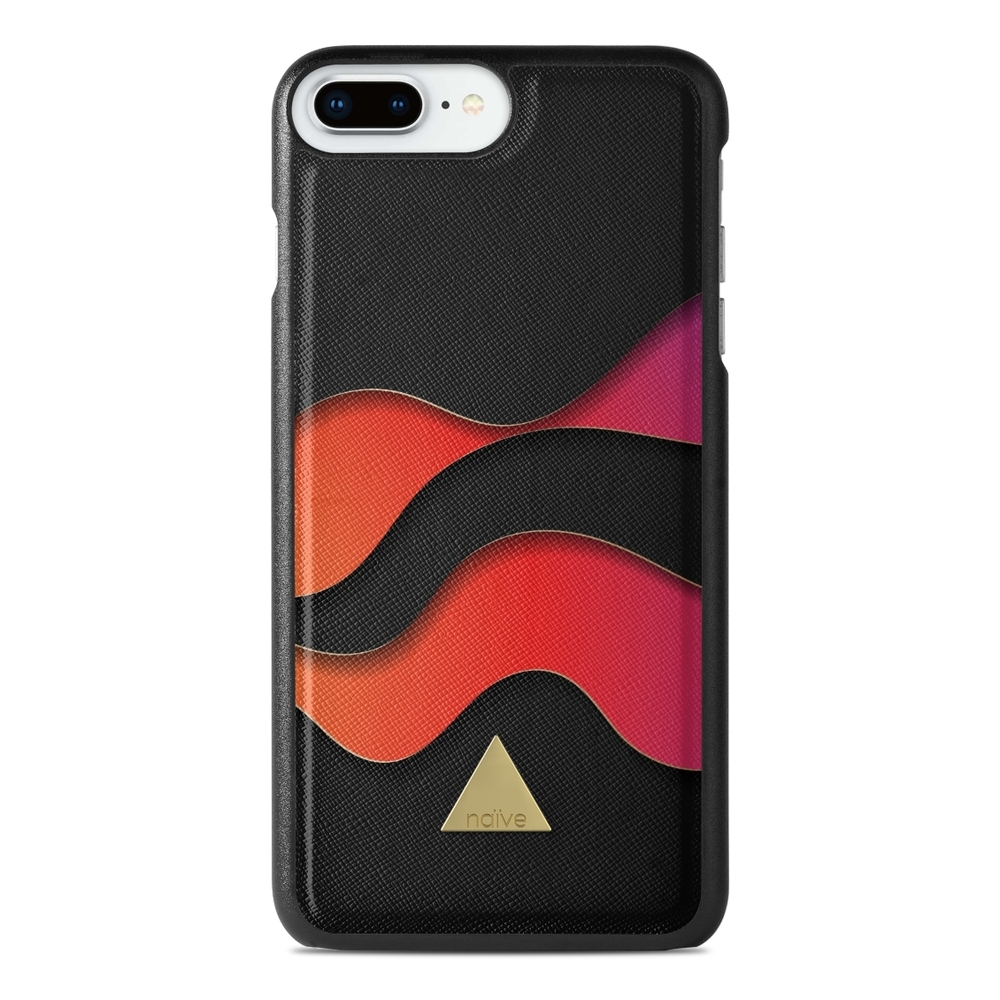 Naive iPhone 8 Plus Case - Neon Waves