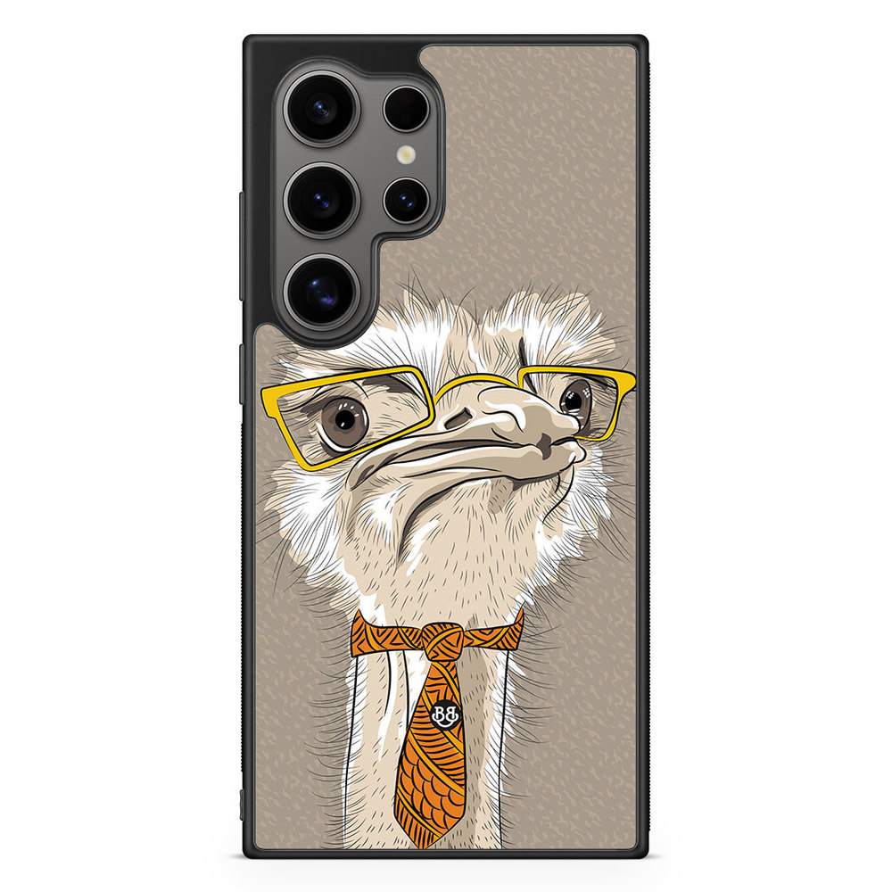 Samsung Galaxy S24 Ultra Case - Hipster Ostrich