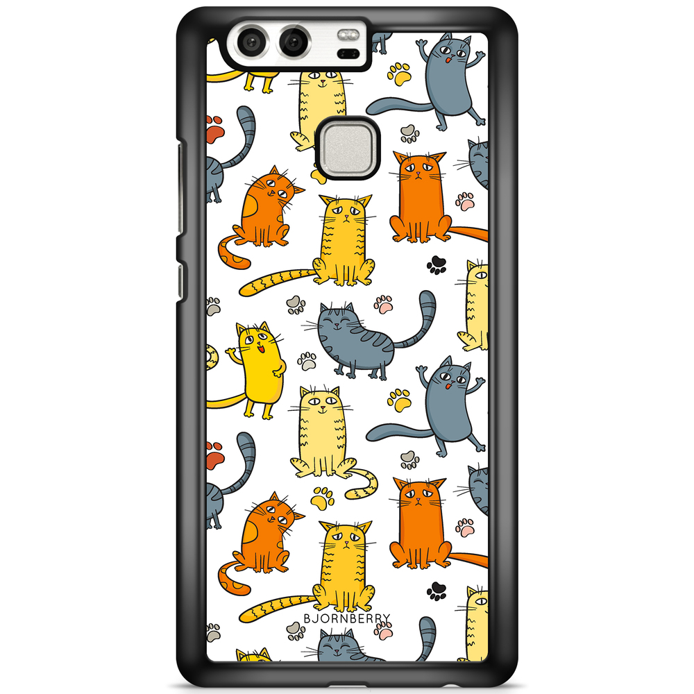 Huawei P9 Case - Cat Pattern
