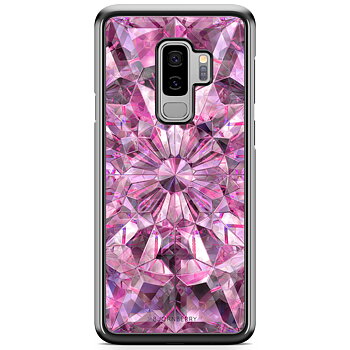 Samsung Galaxy S9 Plus Skal - Rosa Kristaller