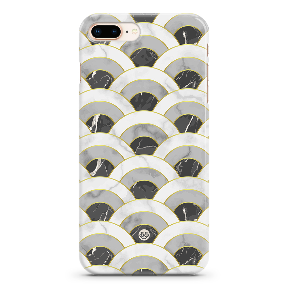 iPhone 6 Plus/6s Plus Premium Case - Marble Wave Dark