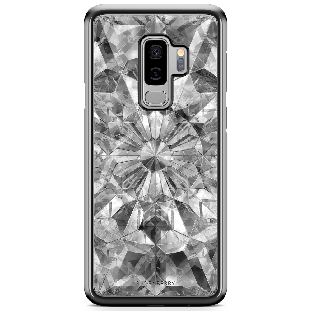 Samsung Galaxy S9 Plus Case - Grey Crystals