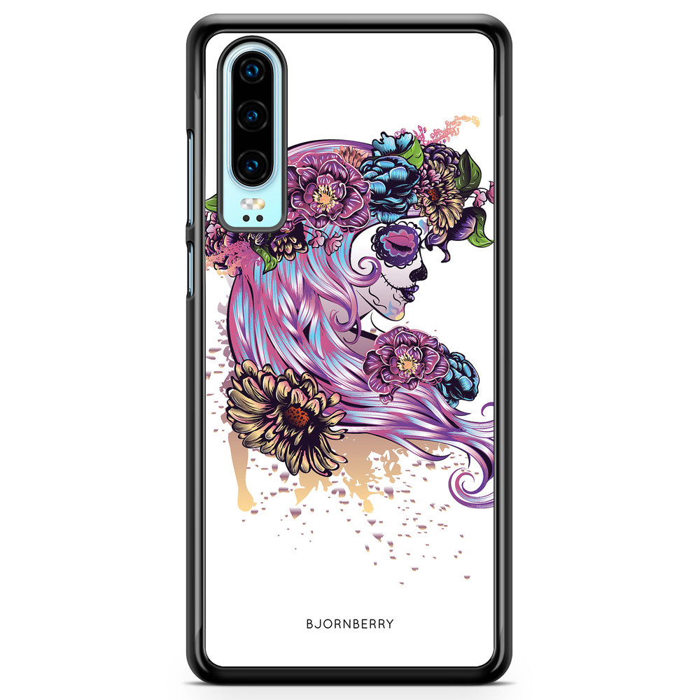 Huawei P30 Skal - Döskalle Tjej 