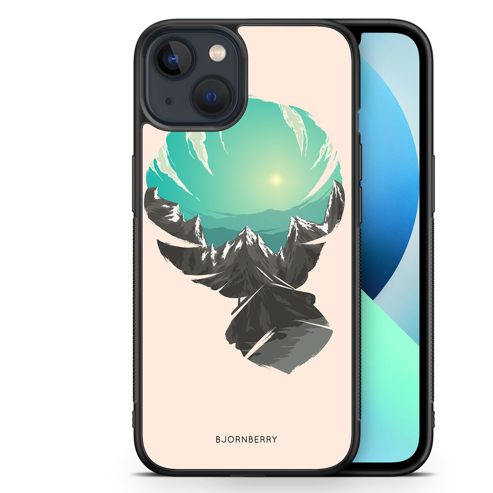 iPhone 13 Mini Case - Baloon Mountain