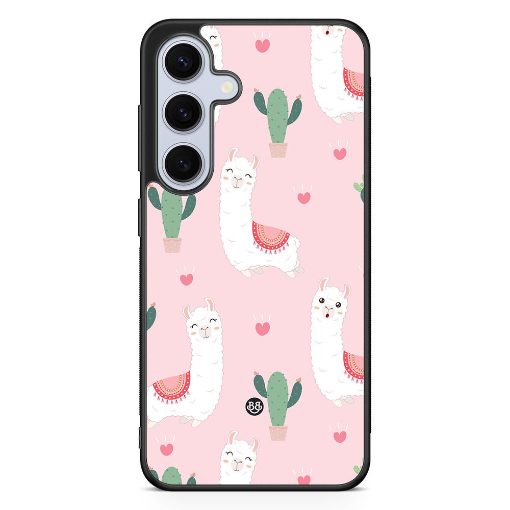 Samsung Galaxy S24 FE Case - Llama Pattern