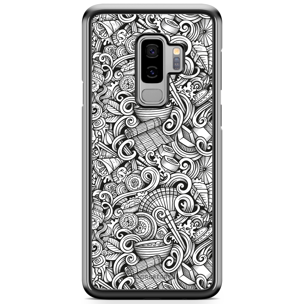 Samsung Galaxy S9 Plus Case - Japanese Pattern