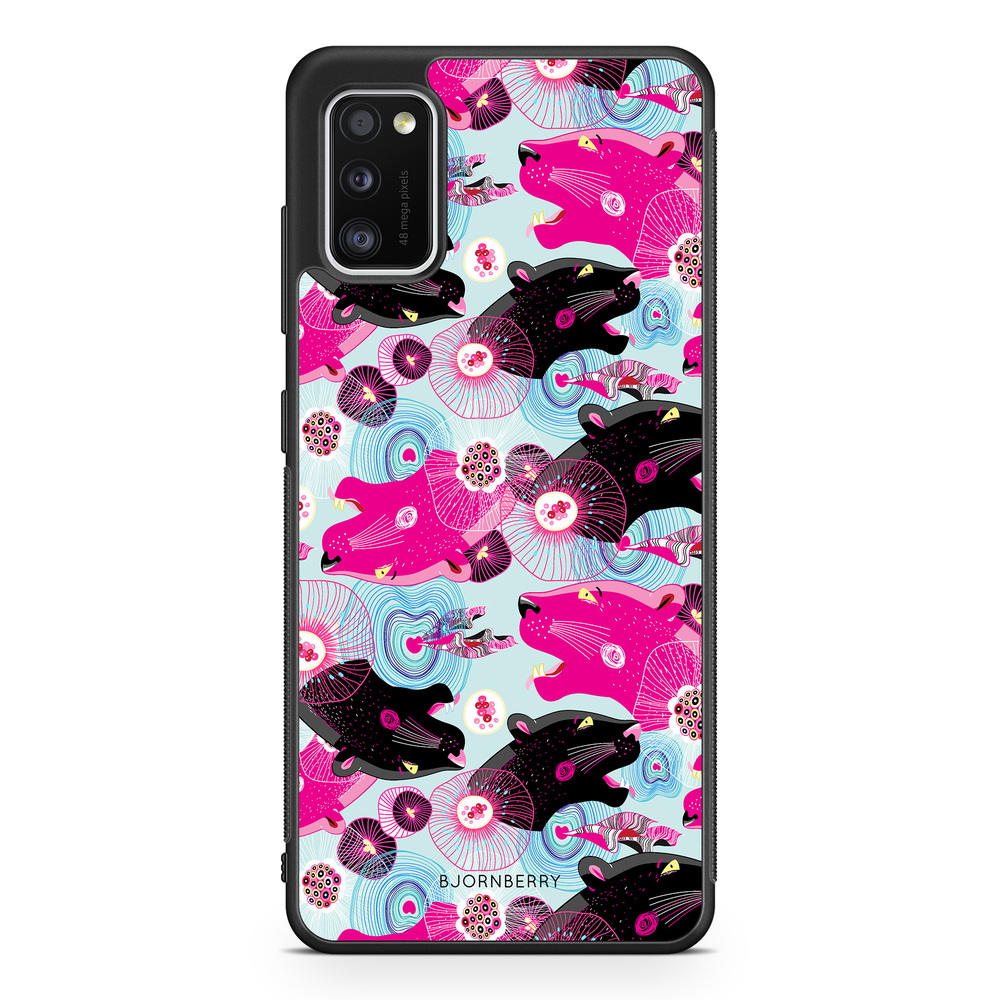 Samsung Galaxy A41 Case - Panther Pattern