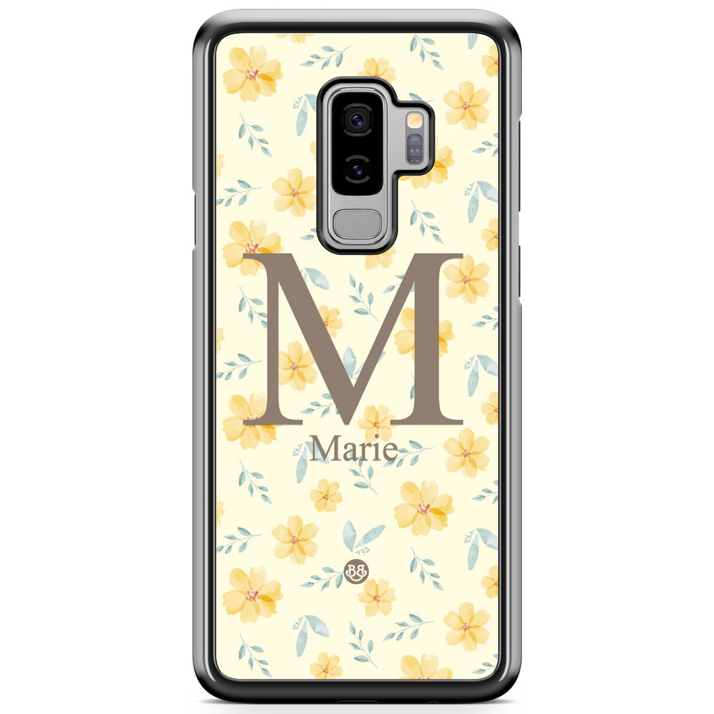 Samsung Galaxy S9+ Case Custom - AWAKEN - Golden Bloom