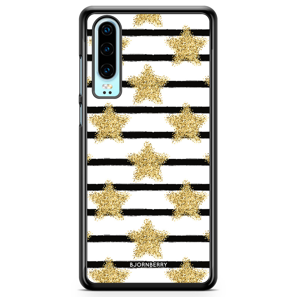 Huawei P30 Case - Gold Stars