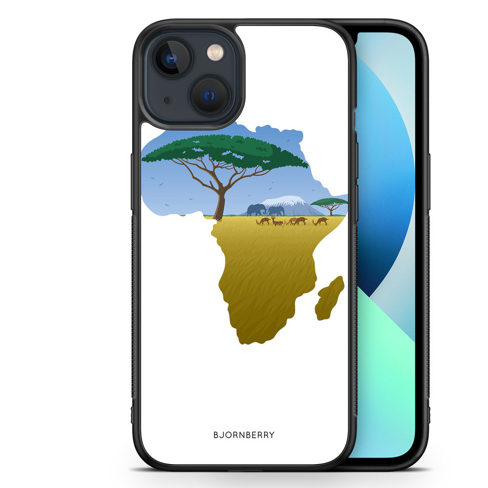 iPhone 13 Mini Case - Africa White