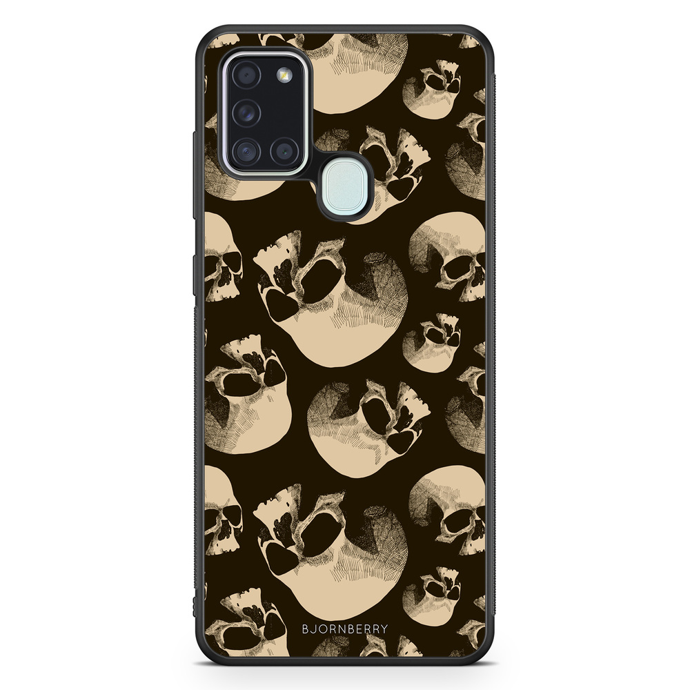 Samsung Galaxy A21s Case - Skull Pattern