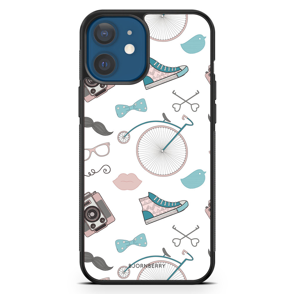 iPhone 12 Case - Hipster Pattern