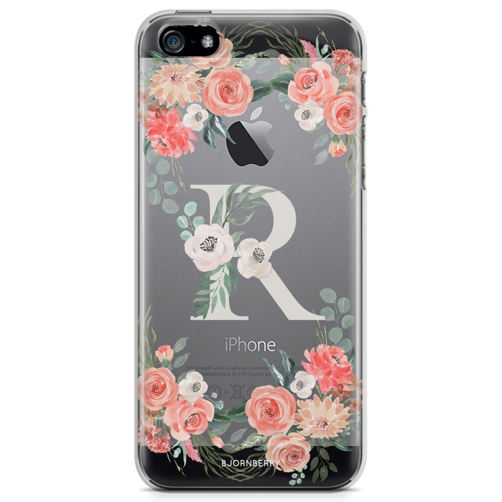 iPhone 5/5S/SE (2016) TPU Case - Monogram R