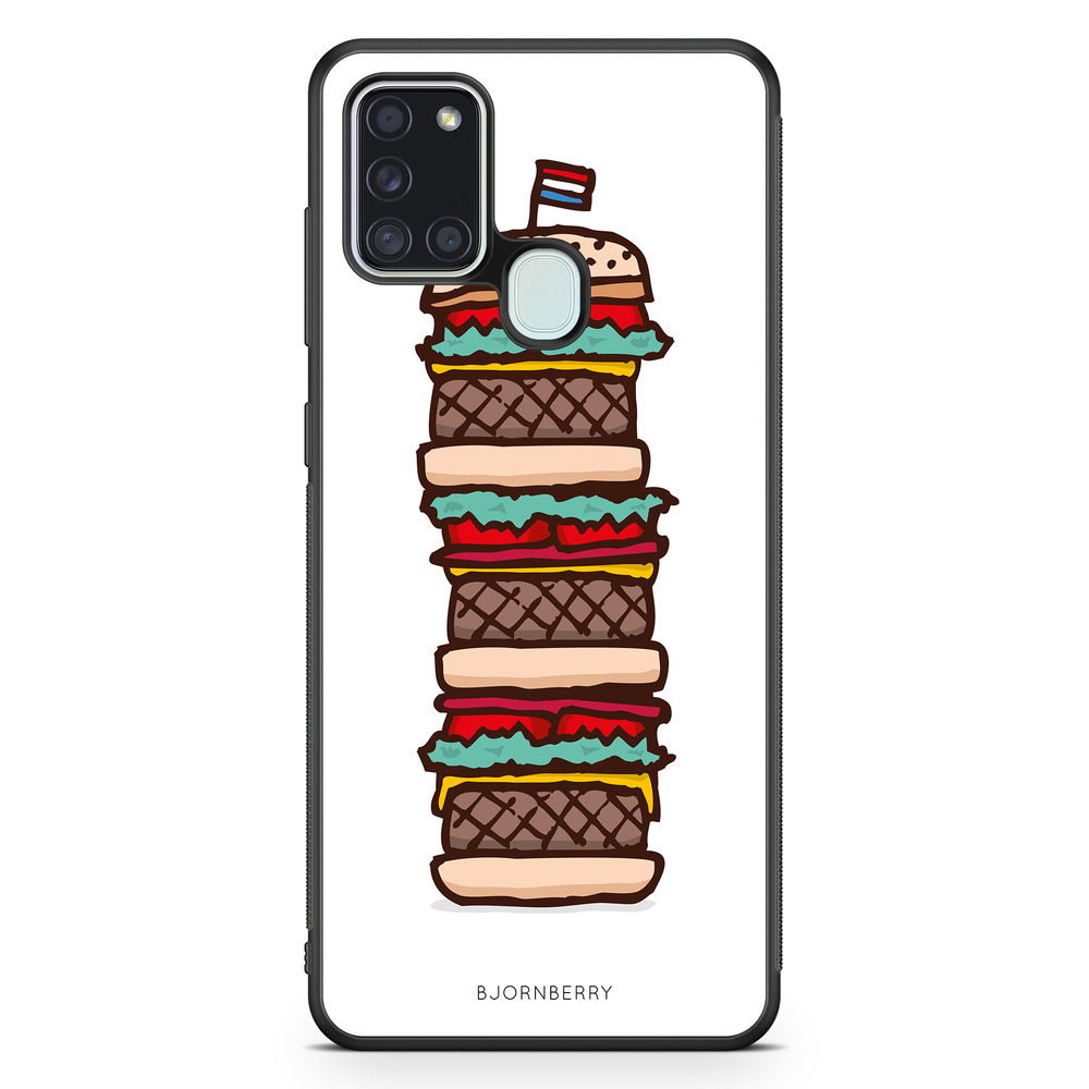 Samsung Galaxy A21s Case - Giant hamburger
