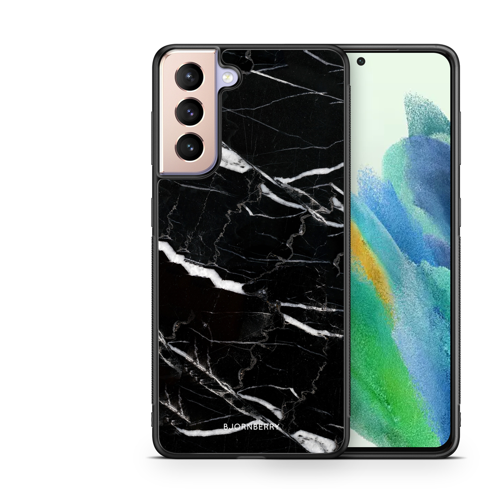 Samsung Galaxy S21 FE 5G Case - Black Marble