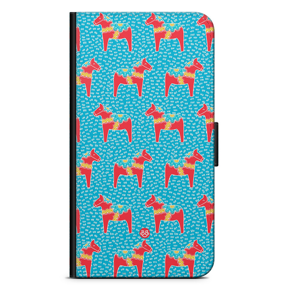 Sony Xperia 1 IV Wallet Case - Dala horse Pattern