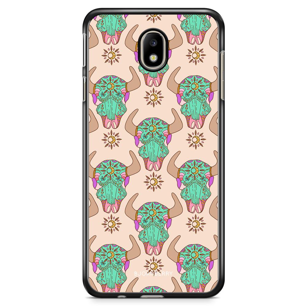 Samsung Galaxy J3 (2017) Case - Beautiful Skulls