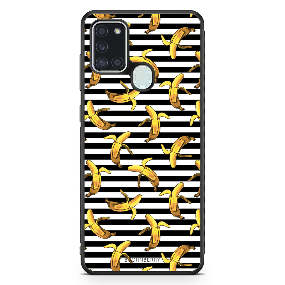 Samsung Galaxy A21s Case - Banana Pattern