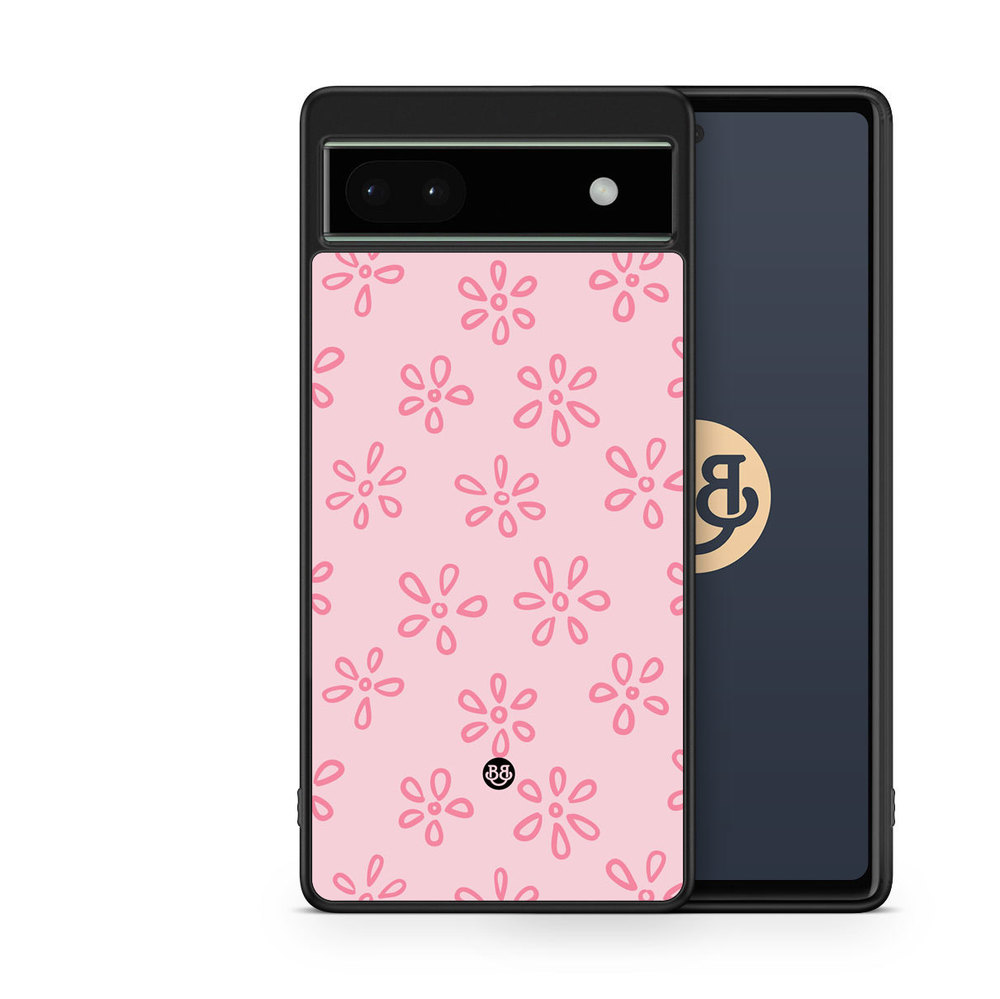 Google Pixel 6a Case - Spring - Pink