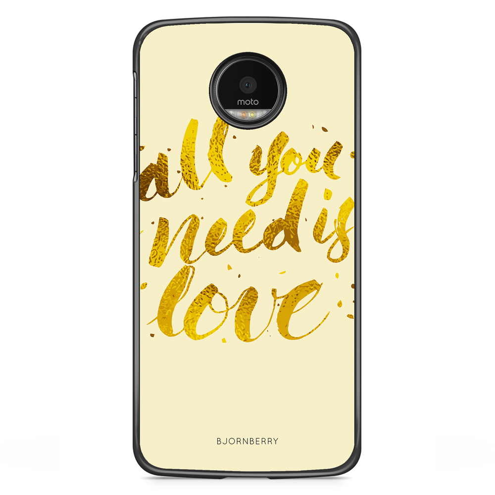 Motorola Moto G5S Plus Case - All You Need is Love