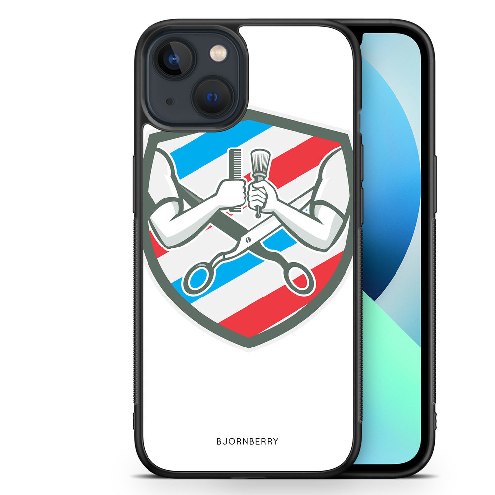 iPhone 13 Mini Case - Barber Logo