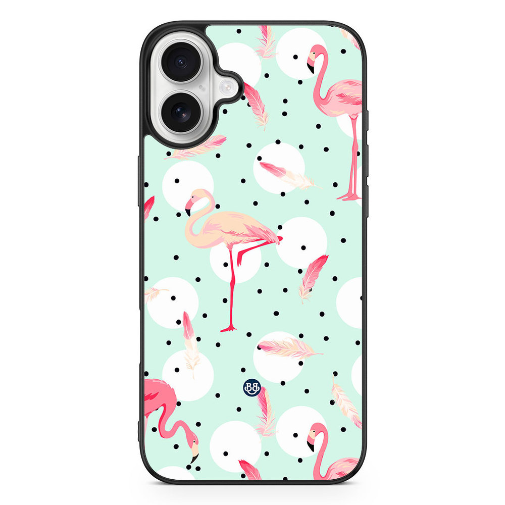 iPhone 16 Plus Case - Flamingos