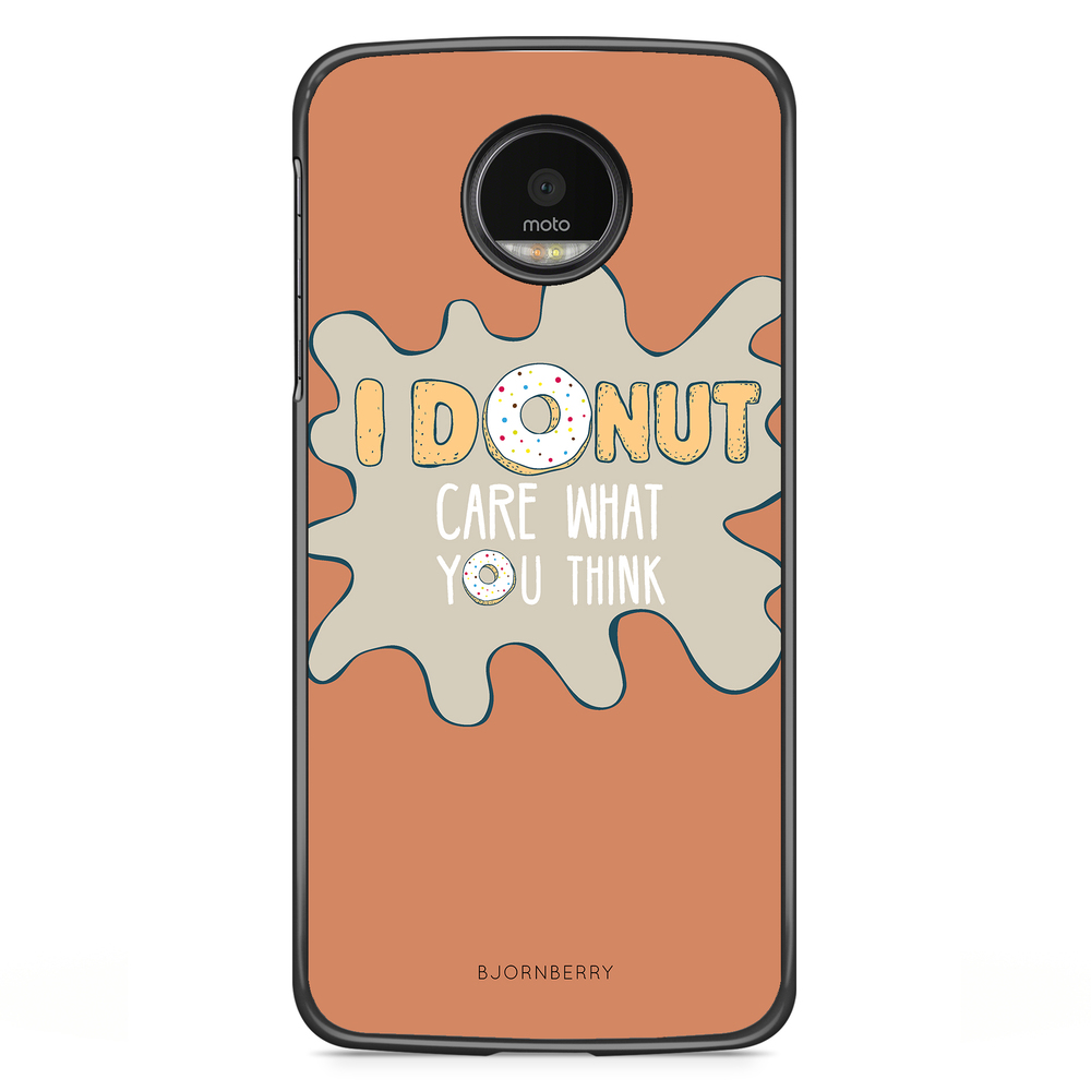 Motorola Moto G5S Plus Case - I Donut Care